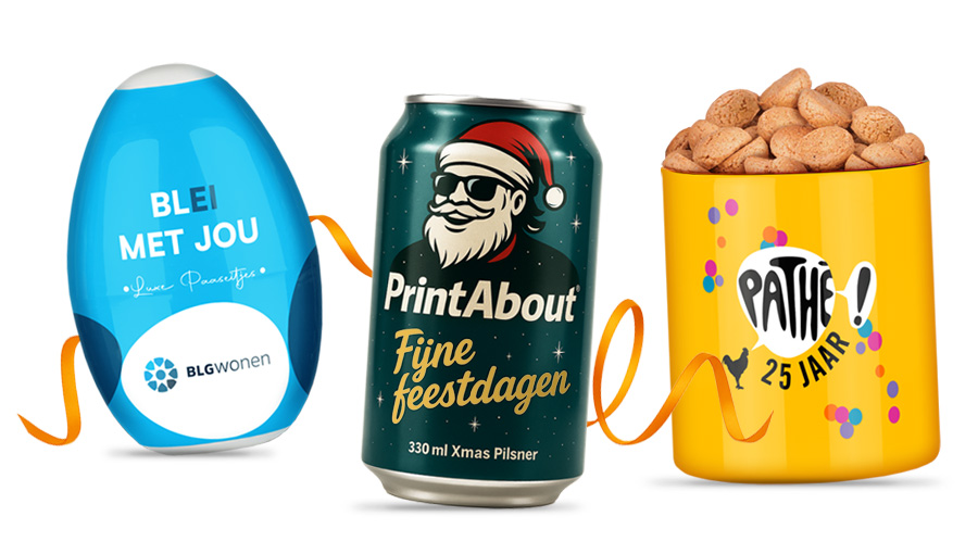 Bekijk de mogelijkheden van de gepersonaliseerde cadeaus