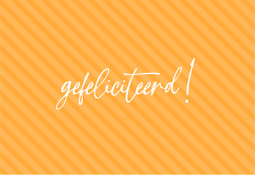 Gefeliciteerd!