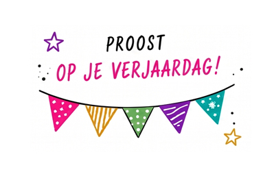 Proost op je Verjaardag