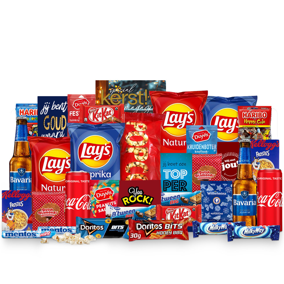 Kerstpakket - Rood Blauwe Perfectie