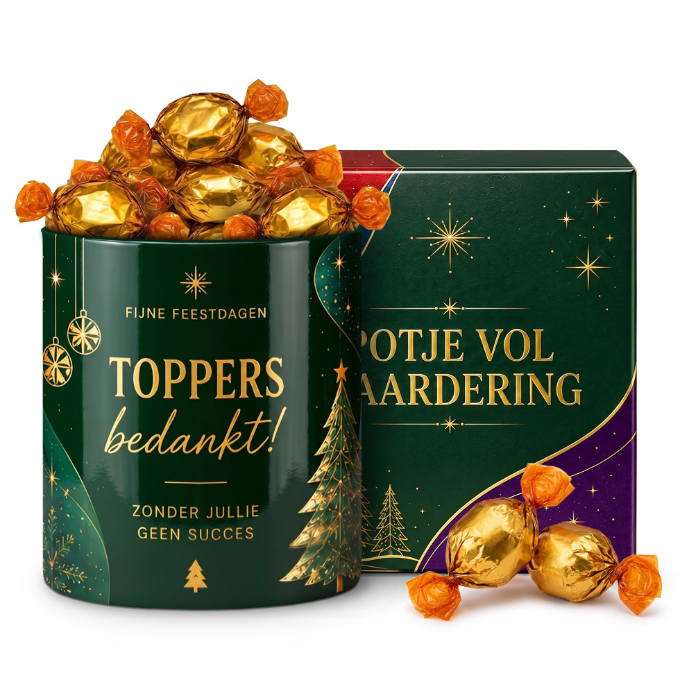 Potje Vol Waardering - Toppers