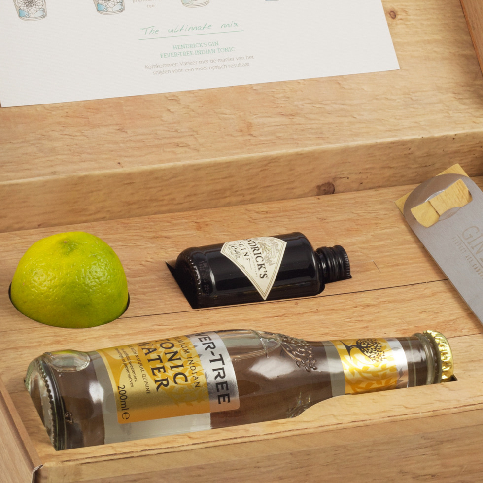 Gin Tonic - Geschenkdoos Hendrick's Gin