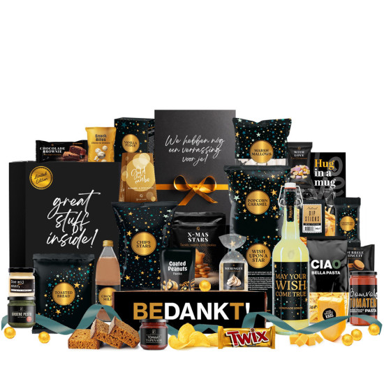 Kerstpakket Royale - Blue & Gold