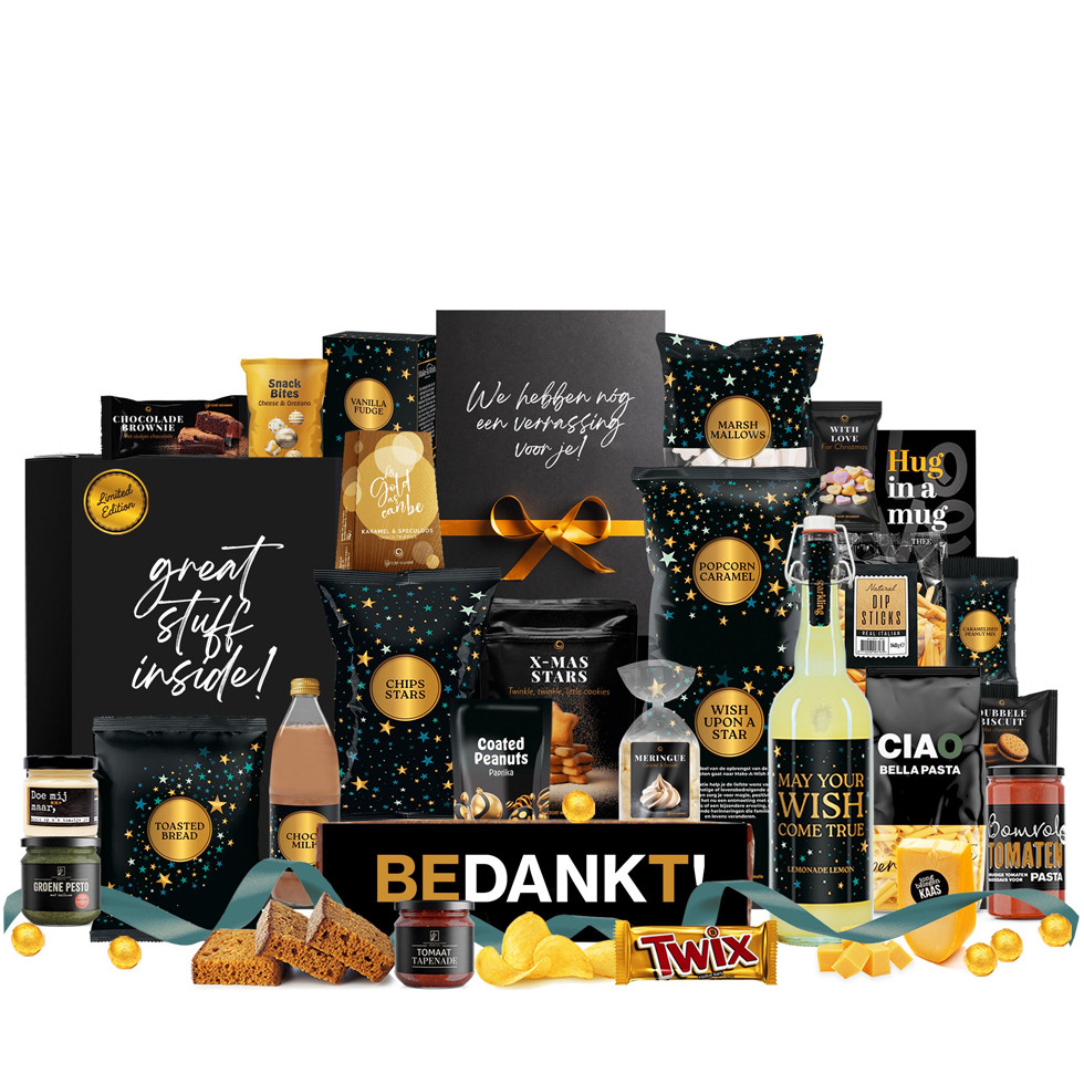 Kerstpakket Royale - Blue & Gold