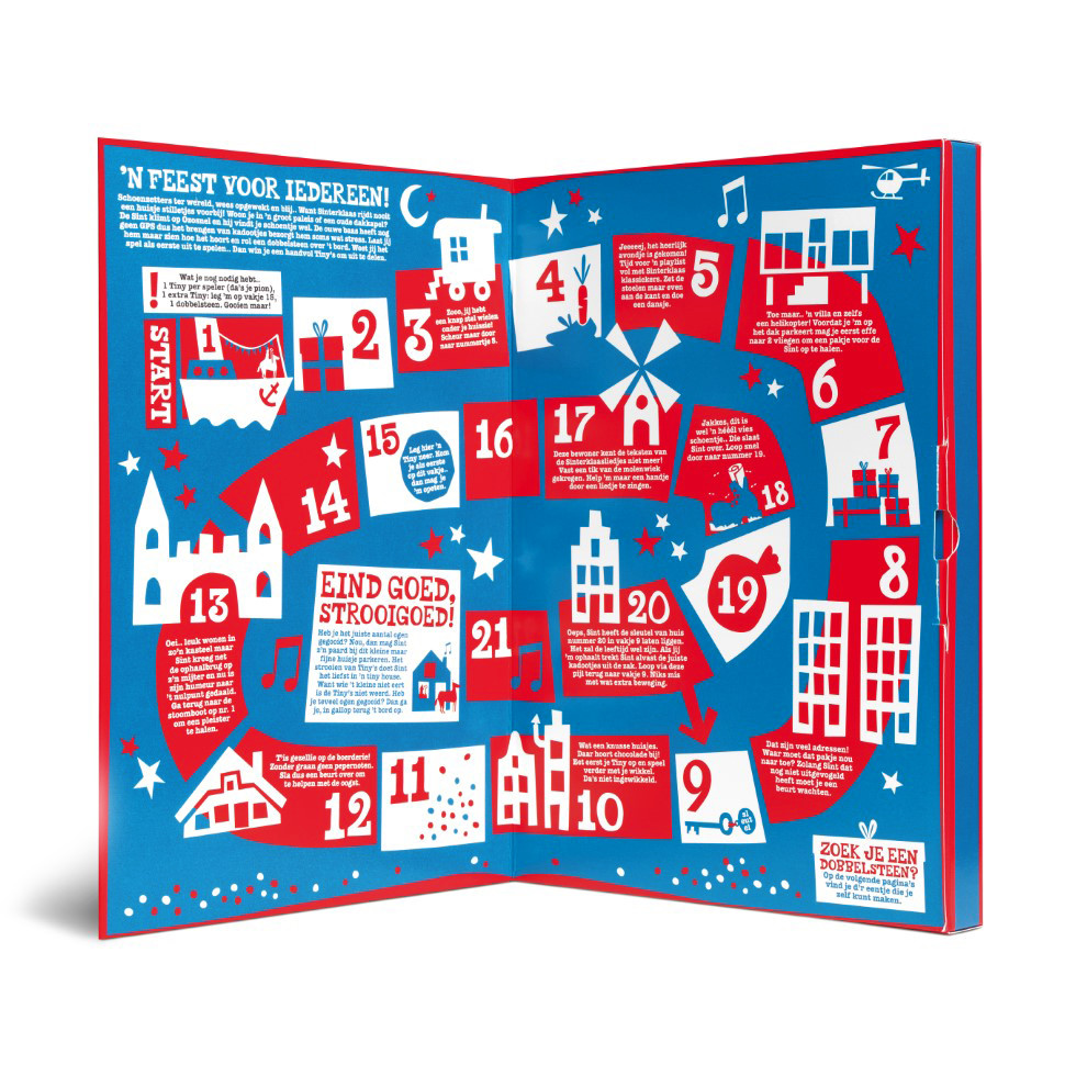 Tony's Chocolonely - & Sint's Grote Boek Sinterklaaspakket