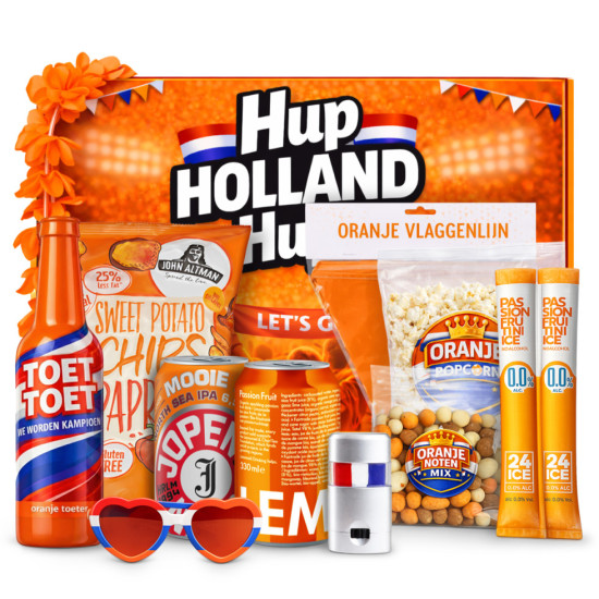HUP! Oranje Box - WK Borrelbox XL