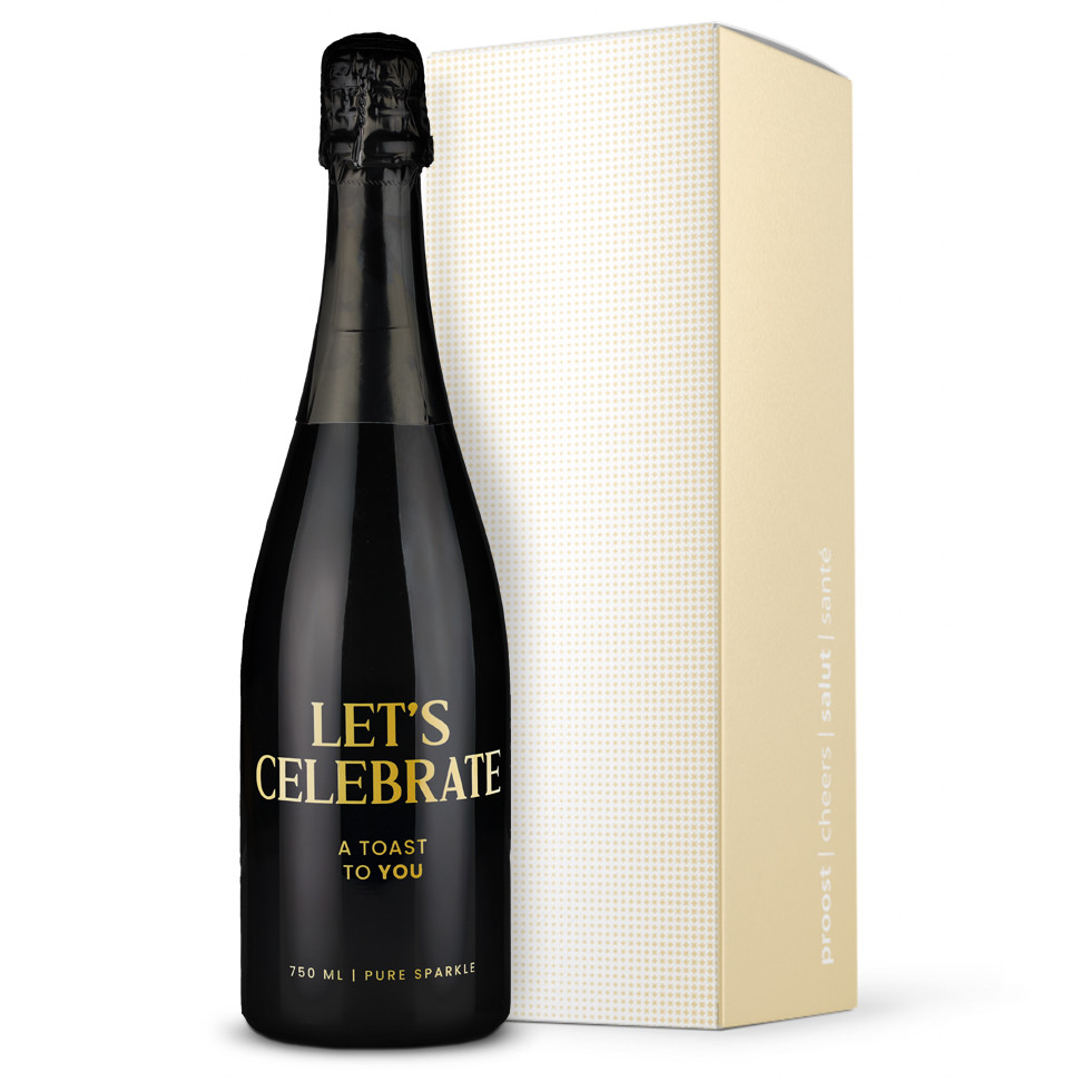 Xmas Cava - Let's Celebrate eindejaarsgeschenk