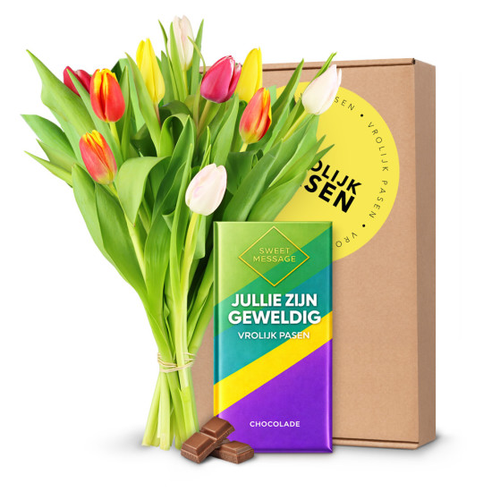 Gemengde Tulpen - Jullie Zijn Geweldig