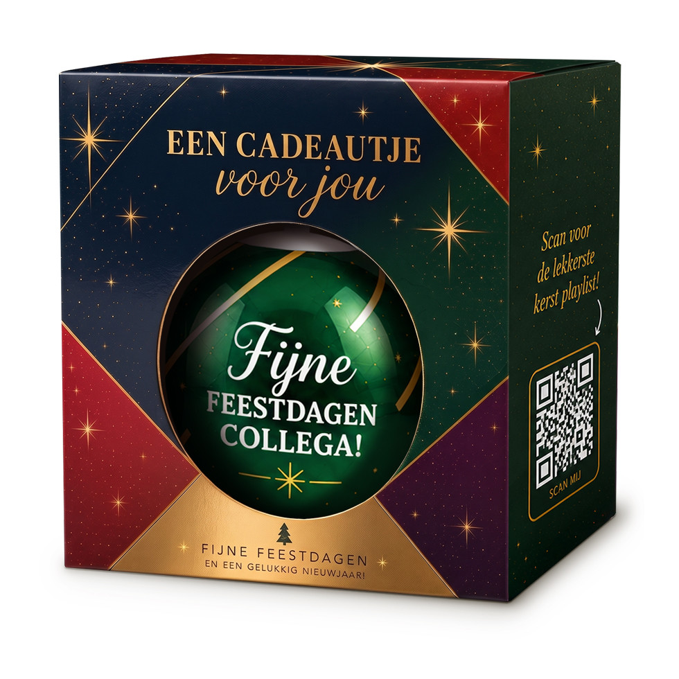 Kerstbal - Fijne Feestdagen Collega