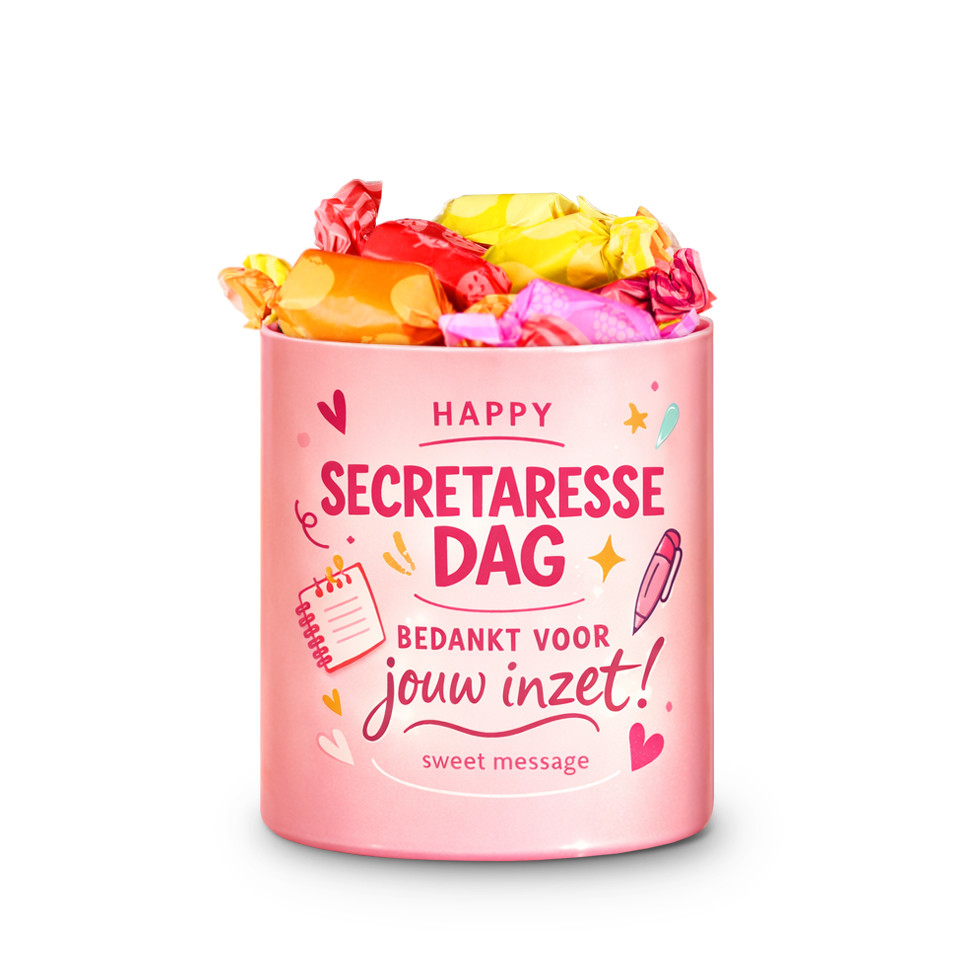 Sweet Message - Happy Secretaresse Dag Cadeau