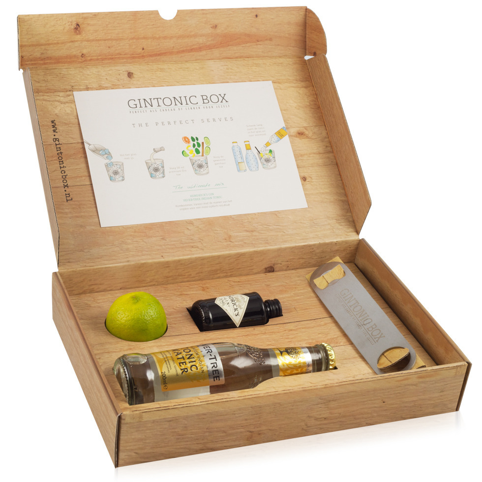 Gin Tonic - Geschenkdoos Hendrick's Gin