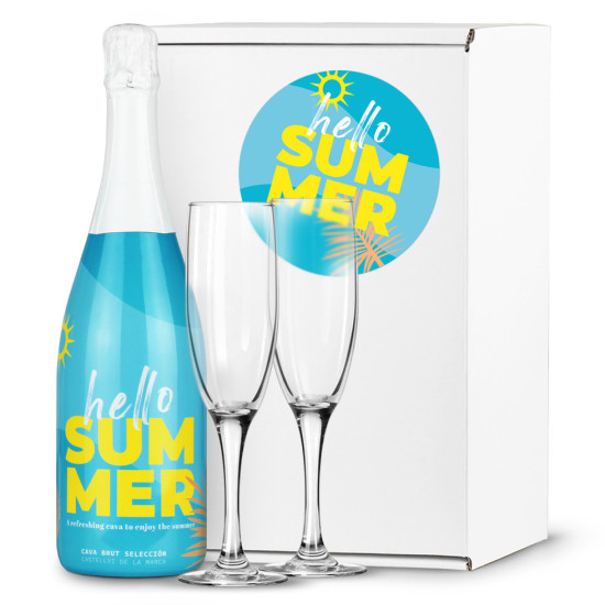 Hello Summer - Cava Giftbox