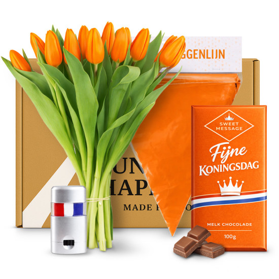 Unwrap Happiness  - Tulpen & Oranje Feest