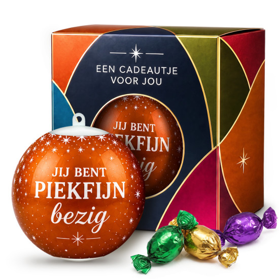 Kerstbal - Jij Bent Piekfijn Bezig