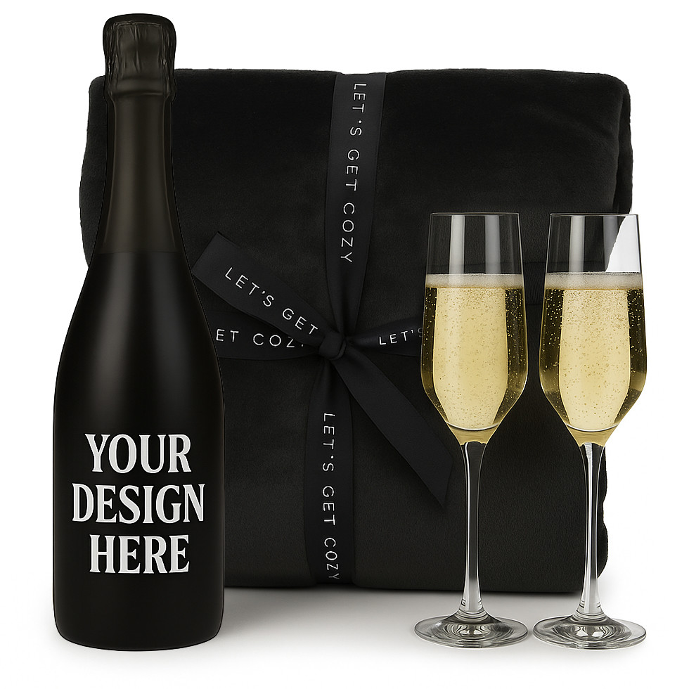 The Wellness Gift - Eigen Ontwerp Cava & Flutes