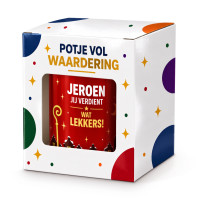 Potje Vol Waardering - Wat Lekkers - Eigen Naam