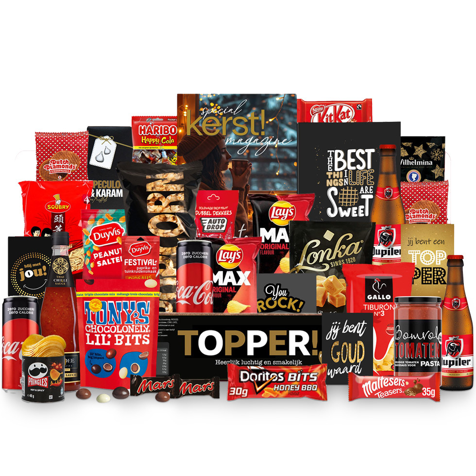 Kerstpakket - Rood-Zwart Verfijning