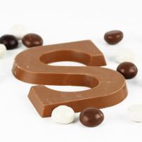 Good Things in Life - Chocoladeletter S - 135 gram Melk - Chocolade Kruidnoten