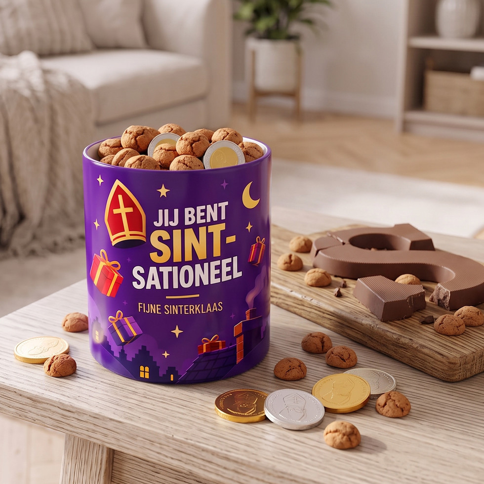 Cadeautje van de Sint - Jij Bent Sint-Sationeel