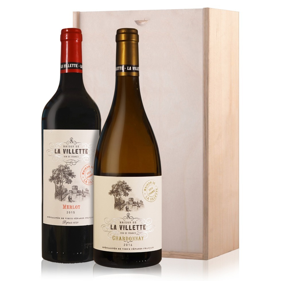 La Villette Merlot & Chardonnay