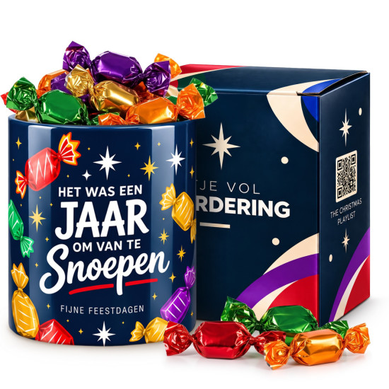 Potje Vol Waardering - Jaar Om Van te Snoepen Kerstattentie
