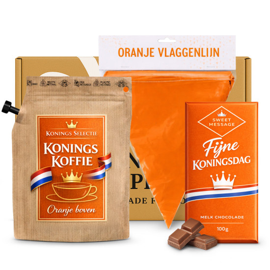 Unwrap Happiness  - Oranje Koffie Momentje