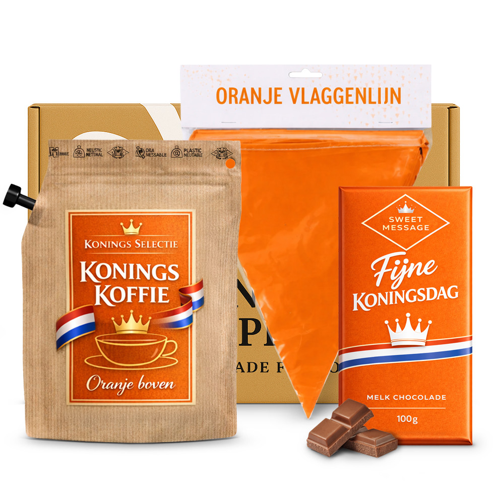 Unwrap Happiness  - Oranje Koffie Momentje