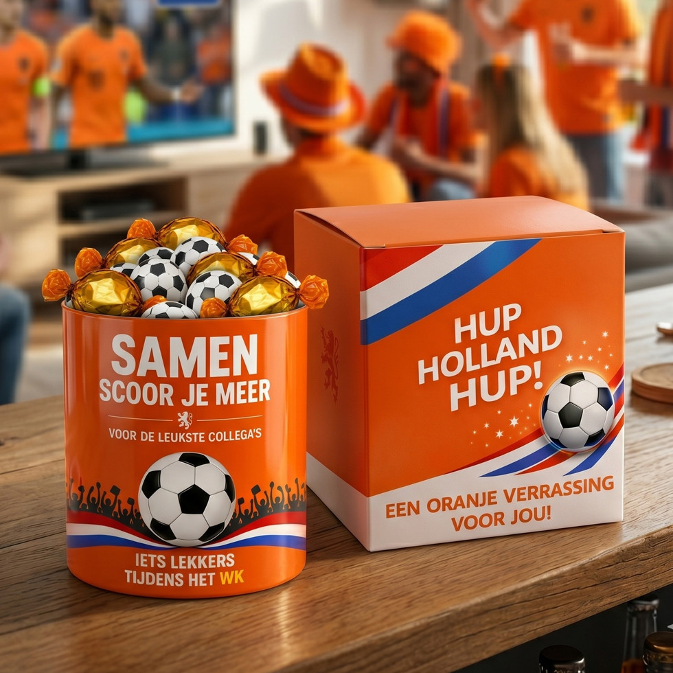 WK Snoeppot - Samen Scoor Je Meer
