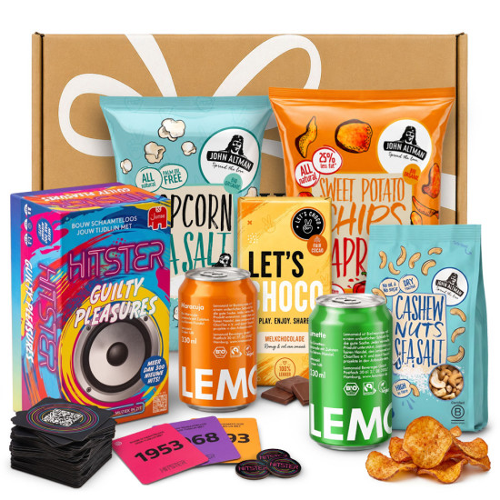 Unwrap Happiness - Hitster Soda & Snacks