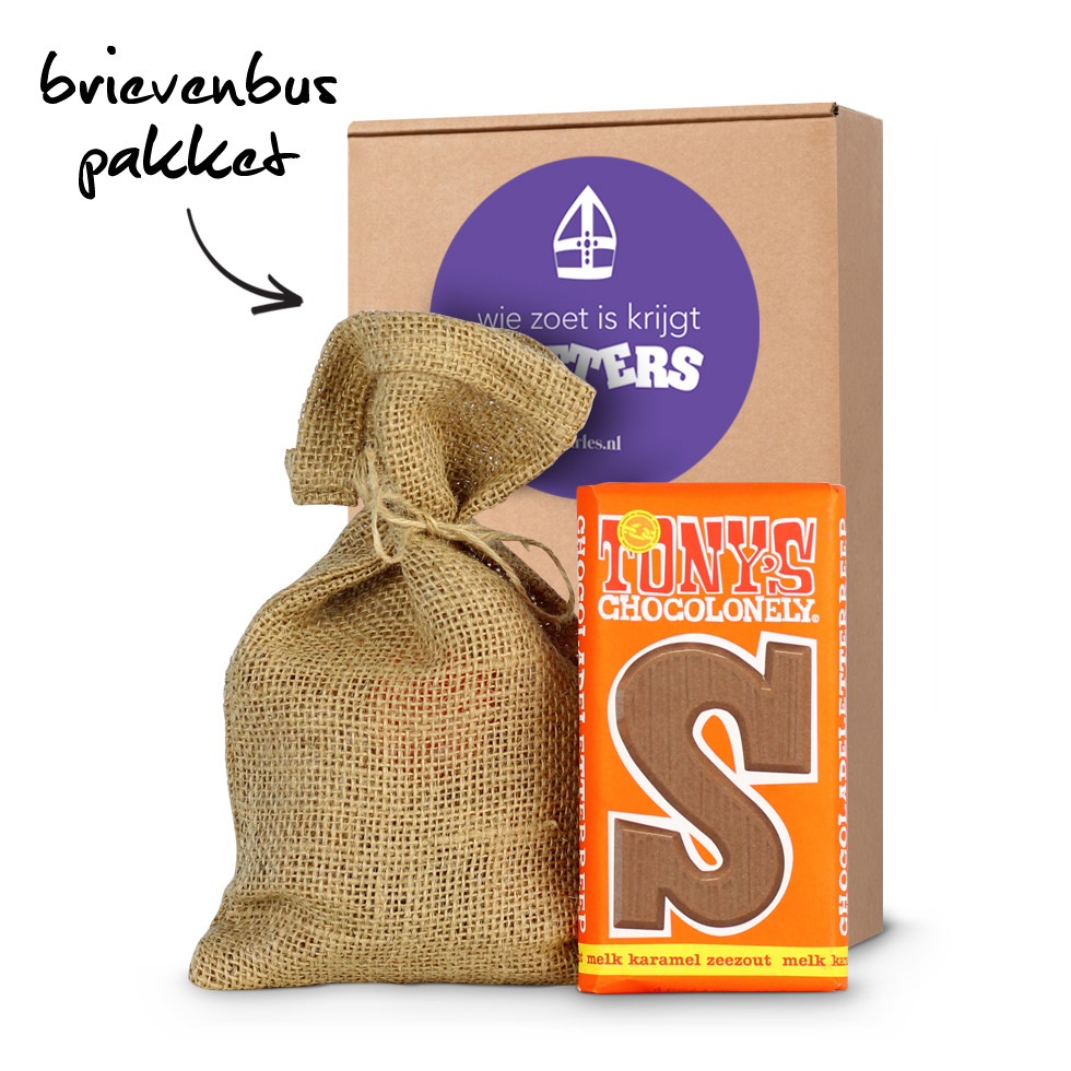 Good Things in Life - Tony Karamel Zeezout Chocoladeletter