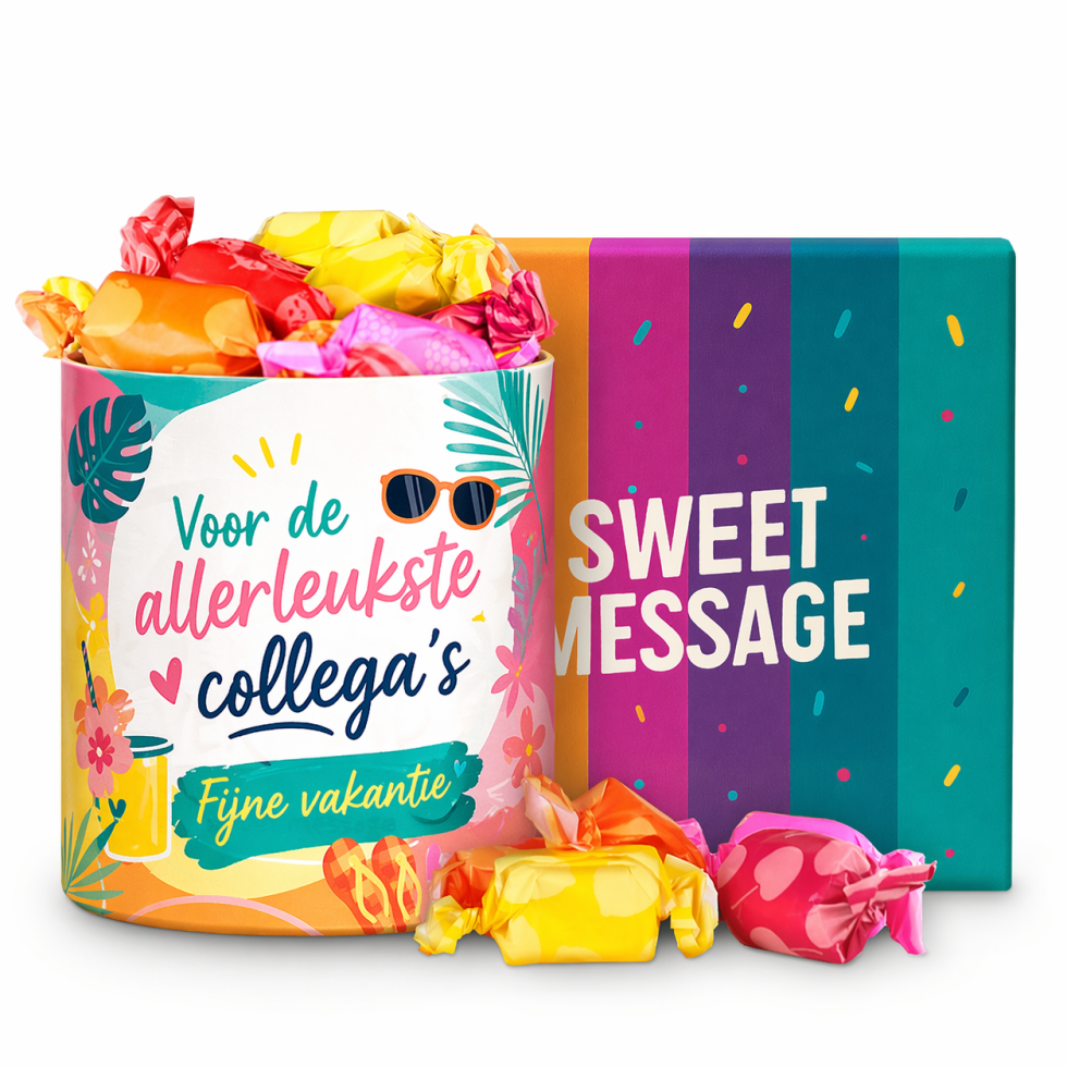 Sweet Message -  Voor de Allerleukste Collega's