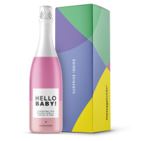 MessageBottle - Hello Baby! Roze