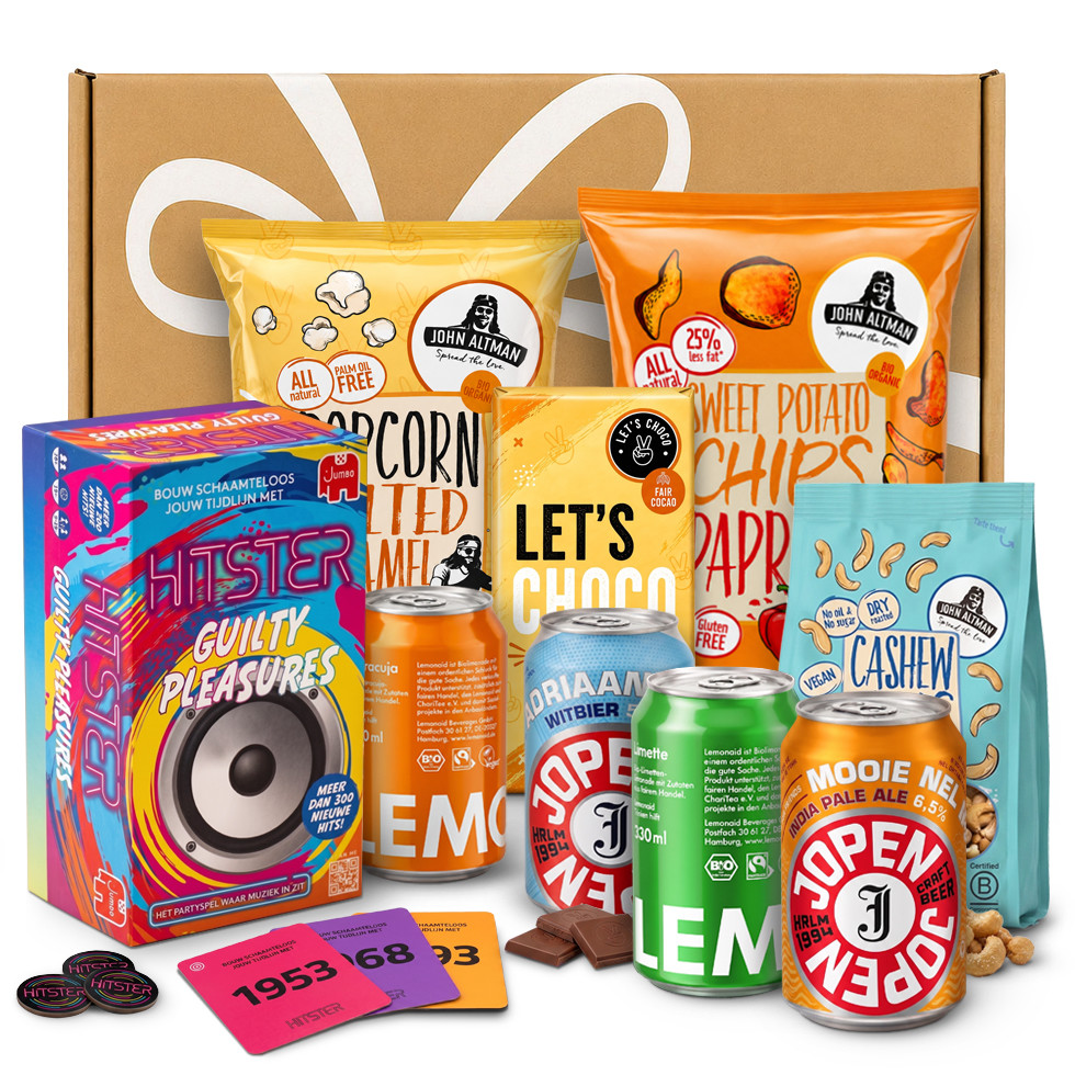 Unwrap Happiness - Hitster Beer, Soda & Bites