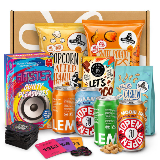 Unwrap Happiness - Hitster Beer, Soda & Bites