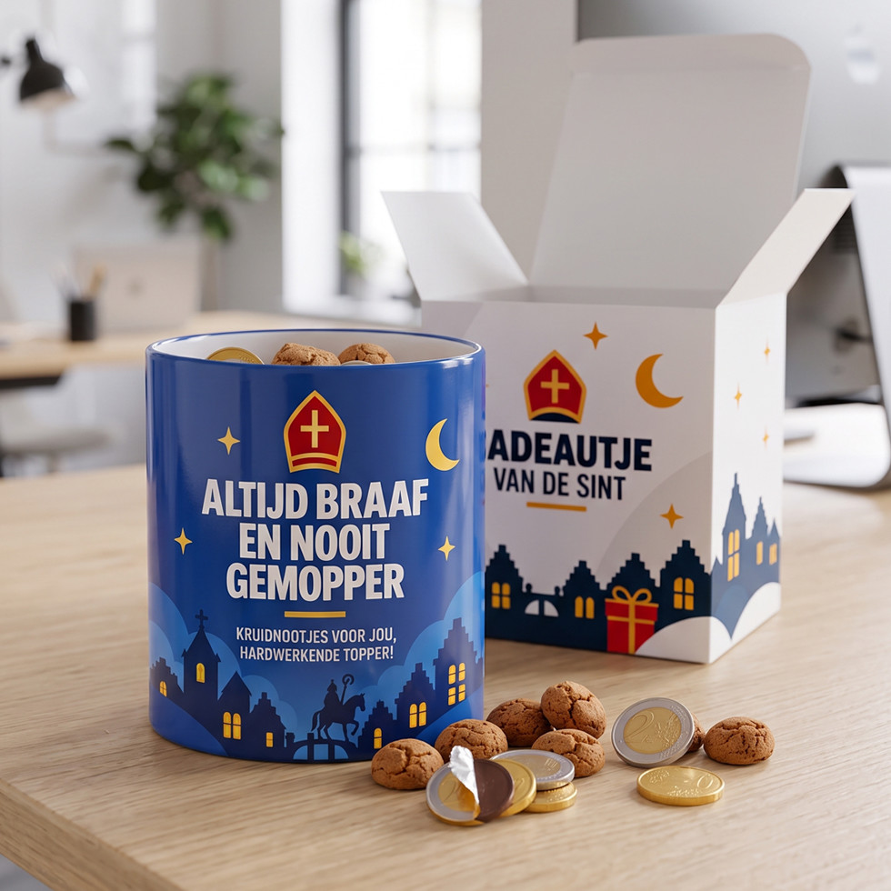 Cadeautje van de Sint - Hardwerkende Topper
