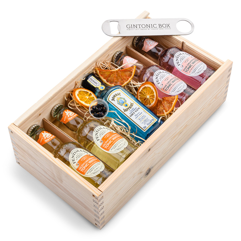 Gin Tonic Box - Fentimans & Bombay Sapphire