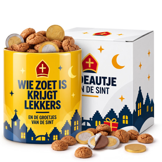 Cadeautje van de Sint - Wie Zoet is Krijgt Lekkers