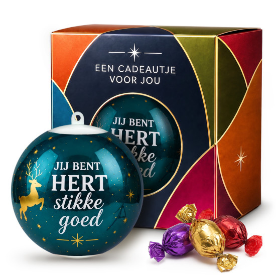 Kerstbal - Jij Bent Hertstikke Goed