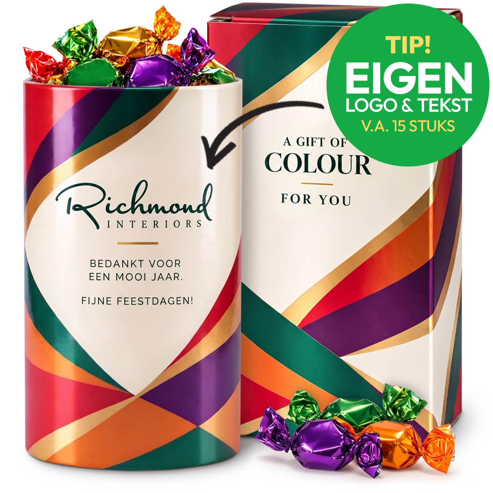 A Gift Of Colour XL - Eigen logo & tekst 