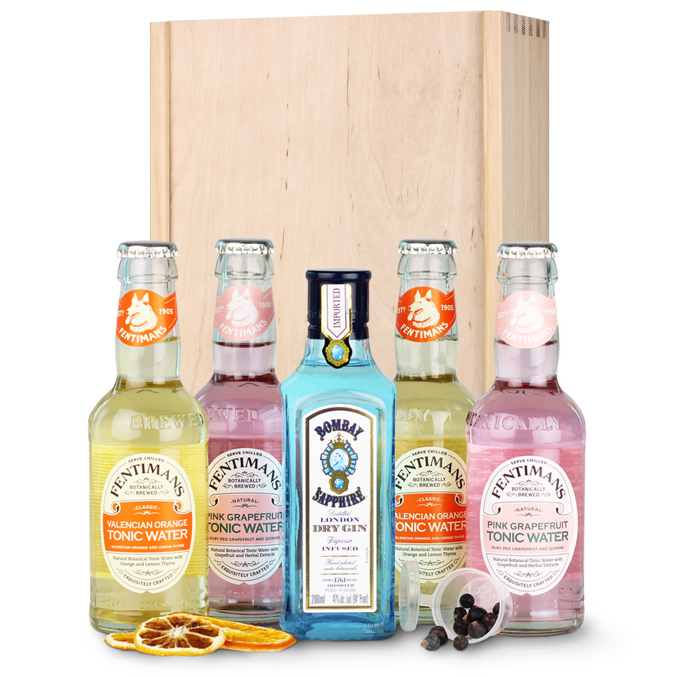 Gin Tonic Box - Fentimans & Bombay Sapphire