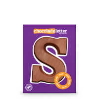 Chocoladeletter S - Melk - 80 gram