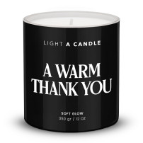 Light a Candle - A Warm Thank You - Bedankje Kerst