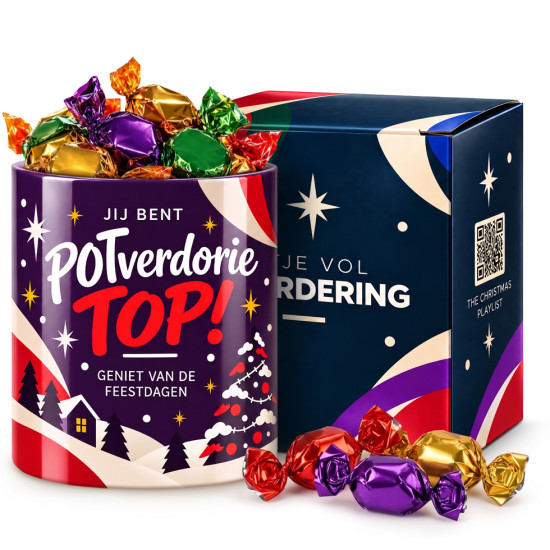Potje Vol Waardering - Jij Bent POTverdorie Top Kerstgeschenk