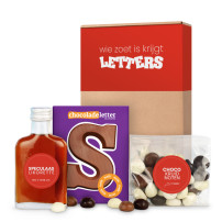 Good Things in Life - Chocoladeletter S - 80g & Kruidnoten + Likorette