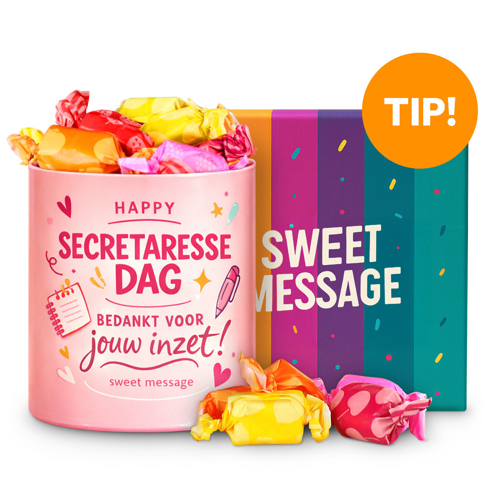 Sweet Message - Happy Secretaresse Dag Cadeau