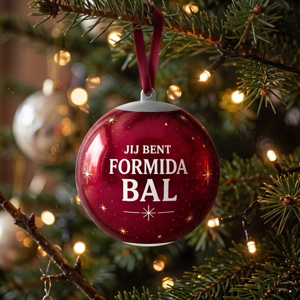 Kerstbal - Jij Bent FormidaBAL