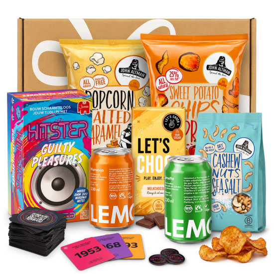 Unwrap Happiness - Hitster Soda & Snacks