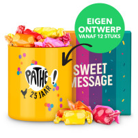 Sweet Message - Snoeppot met eigen ontwerp