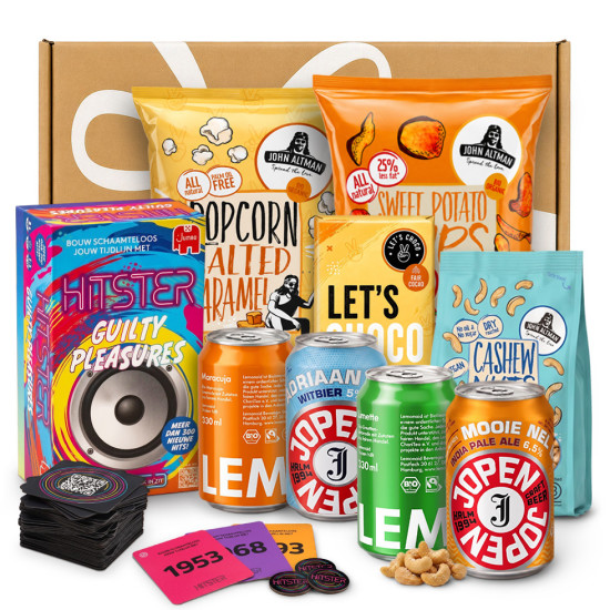 Unwrap Happiness - Hitster Beer, Soda & Bites