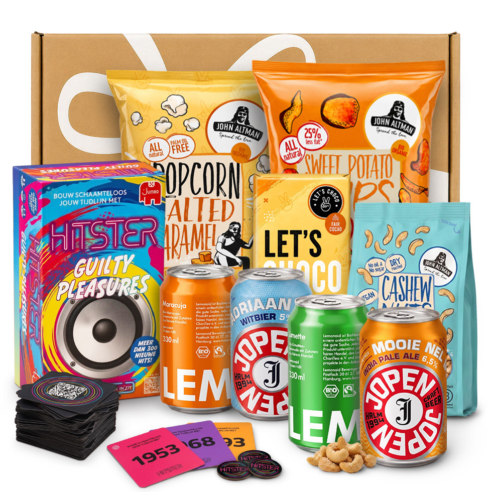Unwrap Happiness - Hitster Beer, Soda & Bites